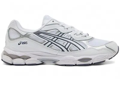 Pre-owned Asics Men's  Gelnyc Sneakers In White/carrier Grey In Multi
