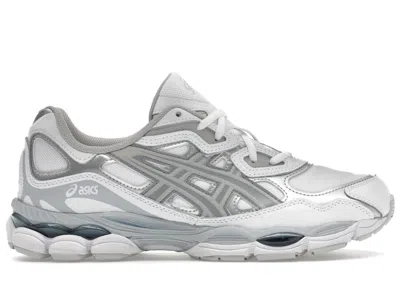 Pre-owned Asics Men's  Gelnyc Sneakers In White/oyster Grey