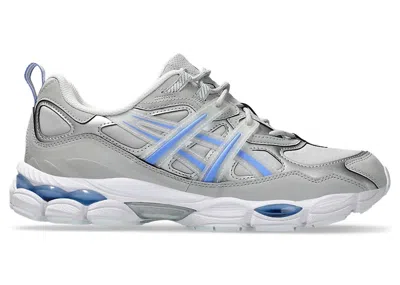 Pre-owned Asics Men's  Gelnyc Utility Sneakers In Cloud Grey/periwinkle Blue In Multi