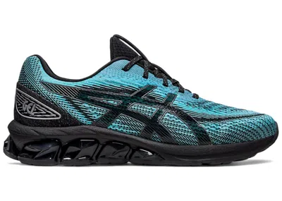 Pre-owned Asics Men's  Gelquantum 180 7 Sneakers In Bright Cyan/black