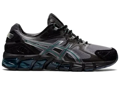 Pre-owned Asics Men's  Gelquantum 180 M+rc Noir Sneakers In Graphite Grey