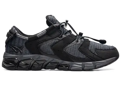 Pre-owned Asics Men's  Gelquantum 180 Re Sneakers In Black/carrier Grey