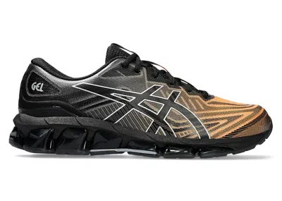 Pre-owned Asics Men's  Gelquantum 360 Vii Sneakers In Black/orange Lily In Multi