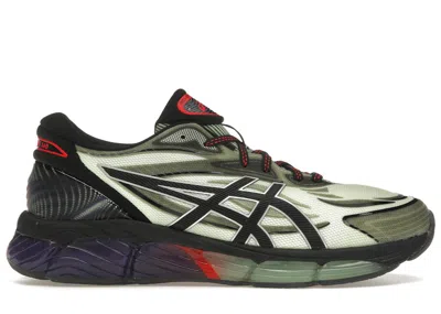 Pre-owned Asics Men's  Gelquantum 360 Viii Digitune Sneakers In Illuminate Yellow/black