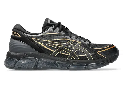 Pre-owned Asics Men's  Gelquantum 360 Viii Sneakers In Black/pure Gold In Multi