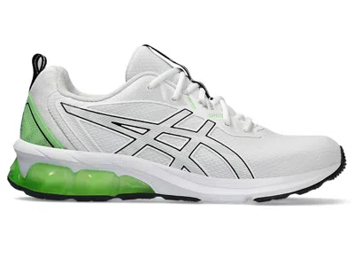 Pre-owned Asics Men's  Gelquantum 90 Iv Sneakers In White/bright Lime In Multi