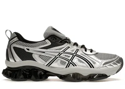 Pre-owned Asics Men's  Gelquantum Kinetic Sneakers In Mid Grey Pure Silver In Gray