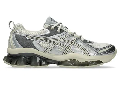 Pre-owned Asics Men's  Gelquantum Kinetic Sneakers In White/light Dust