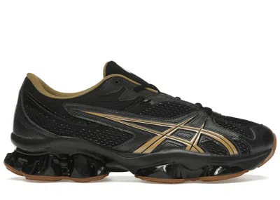 Pre-owned Asics Men's  Gelquantum Zientzia Kiko Kostadinov Gold Gum Sneakers In Black/brown In Multi