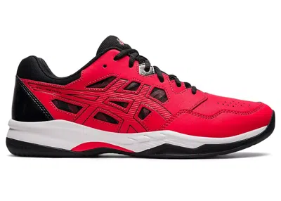 Pre-owned Asics Men's  Gelrenma Sneakers In Electric Red/black In Multi