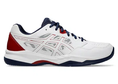 Pre-owned Asics Men's  Gelrenma Sneakers In White/burgundy In Multi