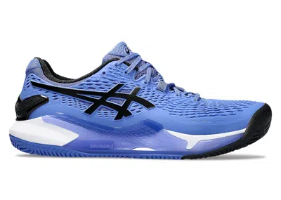 Pre-owned Asics Men's  Gelresolution 9 Clay Sneakers In Sapphire/black In Multi