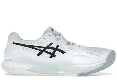 Pre-owned Asics Men's  Gelresolution 9 Sneakers In White/black