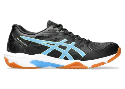 Pre-owned Asics Men's  Gelrocket 11 Sneakers In Black/waterscape