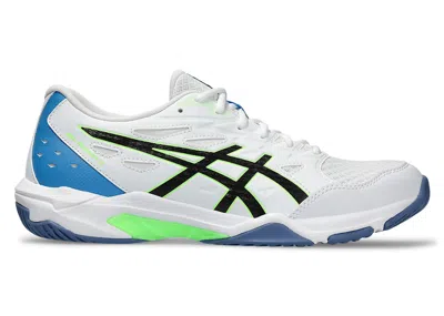 Pre-owned Asics Men's  Gelrocket 11 Sneakers In White/lime Burst