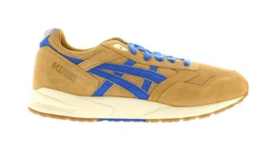 Pre-owned Asics Men's  Gelsaga Ii Footpatrol Sneakers In Camel/blue In Multi