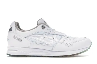 Pre-owned Asics Men's  Gelsaga Vivienne Westwood Sneakers In White/grey In Gray