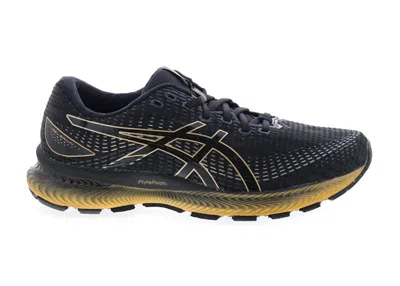 Pre-owned Asics Men's  Gelsaiun Sneakers In Black/pure Gold In Multi