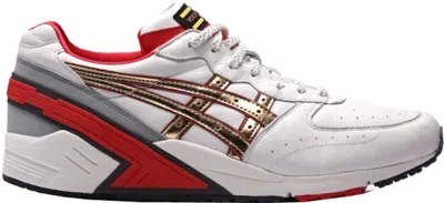 Pre-owned Asics Men's  Gelsight 92 Summer Olympics Sneakers In Off White/champagne Gold In Multi