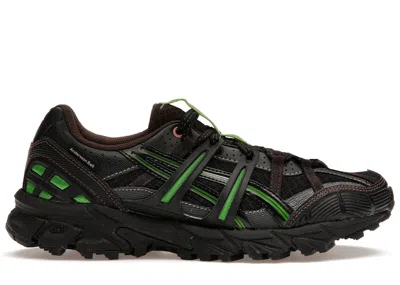 Pre-owned Asics Men's  Gelsonoma 1550 Andersson Bell Sneakers In Black/green In Multi