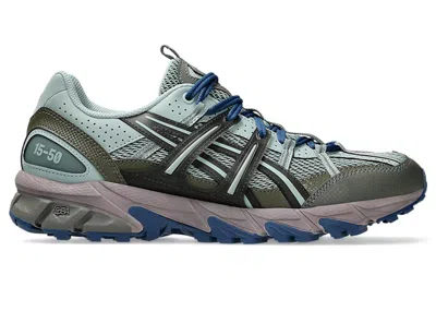 Pre-owned Asics Men's  Gelsonoma 1550 Sneakers In Ocean Haze/dark Olive