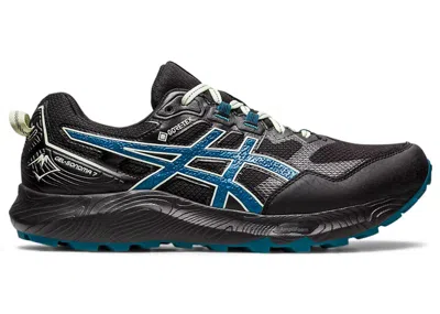 Pre-owned Asics Men's  Gelsonoma 7 Gtx Sneakers In Black/ink Teal