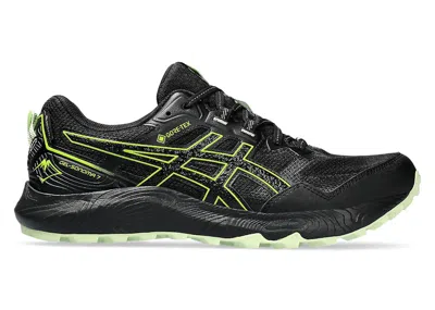 Pre-owned Asics Men's  Gelsonoma 7 Gtx Sneakers In Black/safety Yellow In Multi