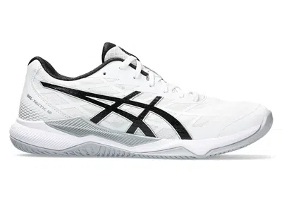 Pre-owned Asics Men's  Geltactic 12 Sneakers In White/black In Multi