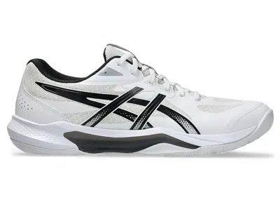 Pre-owned Asics Men's  Geltactic 13 Sneakers In White/black In Multi