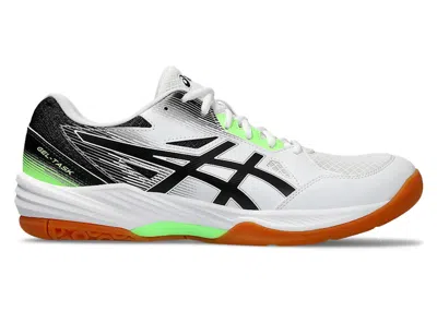 Pre-owned Asics Men's  Geltask 3 Sneakers In White/black In Multi