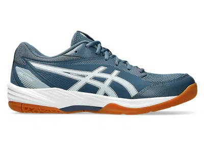 Pre-owned Asics Men's  Geltask 4 Sneakers In Vintage Indigo/white