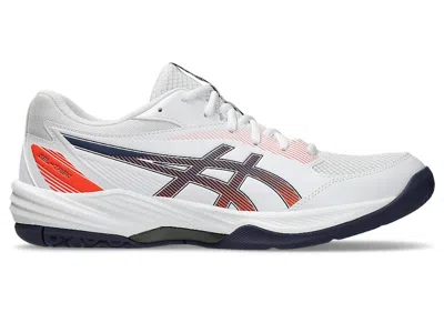 Pre-owned Asics Men's  Geltask 4 Sneakers In White/indigo Fog In Multi