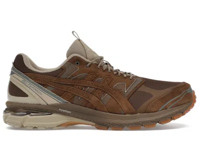 Pre-owned Asics Men's  Gelterrain Goretex Nonnative Sneakers In Brown Storm/tan In Multi