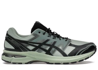 Pre-owned Asics Men's  Gelterrain Sneakers In Dark Jade/black In Multi