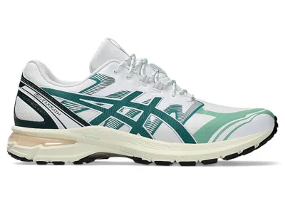 Pre-owned Asics Men's  Gelterrain Sneakers In White/rainy Lake In Multi