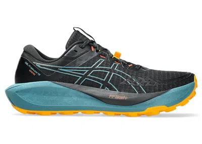 Pre-owned Asics Men's  Geltrabuco 13 Goretex Sneakers In Black/atlantis Blue