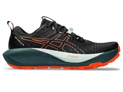 Pre-owned Asics Men's  Geltrabuco 13 Sneakers In Black/nova Orange In Multi