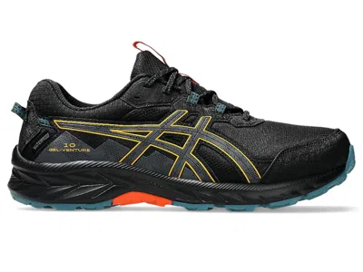 Pre-owned Asics Men's  Gelventure 10 Wp Sneakers In Black/carrier Grey