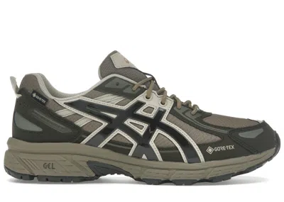 Pre-owned Asics Men's  Gelventure 6 Gtx Sneakers In Pepper/black Coffee