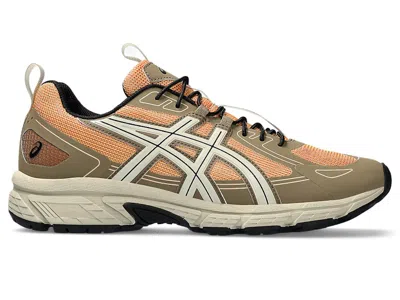 Pre-owned Asics Men's  Gelventure 6 Ns Sneakers In Orange Lily/putty In Multi