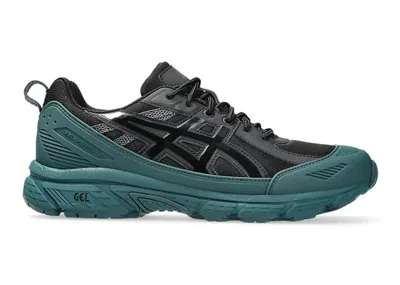 Pre-owned Asics Men's  Gelventure 6 Shield Sneakers In Saxon Green/black In Multi