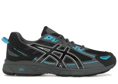 Pre-owned Asics Men's  Gelventure 6 Sneakers In Black/carrier Grey