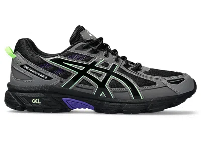 Pre-owned Asics Men's  Gelventure 6 Sneakers In Carbon/black