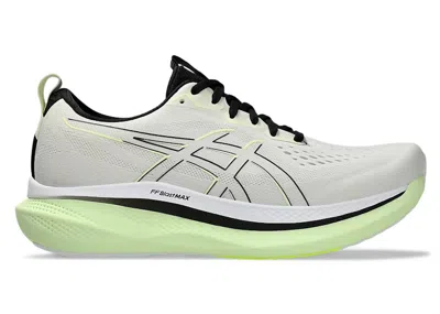 Pre-owned Asics Men's  Glideride Max Green Sneakers In Birch/black