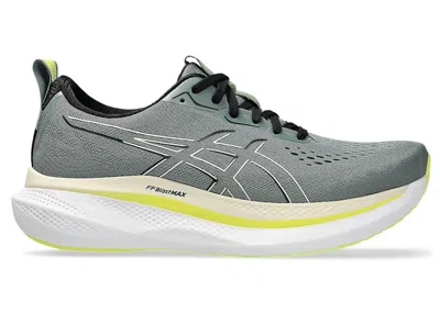 Pre-owned Asics Men's  Glideride Max Sneakers In Monument Blue/vanilla In Multi