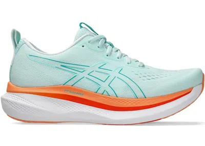 Pre-owned Asics Men's  Glideride Max Sneakers In Soothing Sea/wave Teal