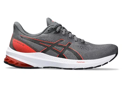 Pre-owned Asics Men's  Gt1000 12 Sneakers In Carrier Grey/true Red In Multi