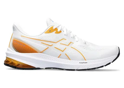 Pre-owned Asics Men's  Gt1000 12 Sneakers In White/fellow Yellow In Multi