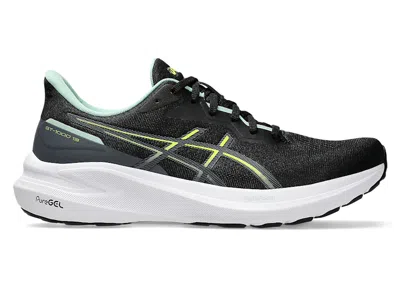 Pre-owned Asics Men's  Gt1000 13 Sneakers In Black/safety Yellow In Multi