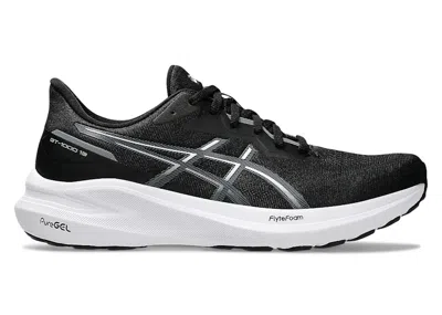 Pre-owned Asics Men's  Gt1000 13 Sneakers In Black/white